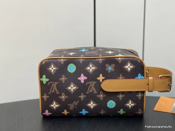 FS CHEAP VUITTON KIT LOUIS LOCKER bag-23*13*12CM DOPP 0712